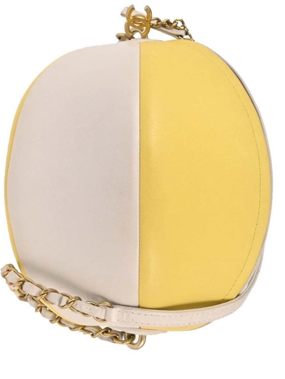 Chanel White Yellow